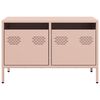 vidaXL TV Cabinet Pink 68x39x43.5 cm Cold-rolled Steel