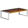 vidaXL Coffee Table 120x60x35 cm Solid Reclaimed Wood