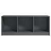 vidaXL TV Cabinet Grey 104x33x41 cm Solid Pinewood