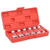 vidaXL 6 Piece L-type Open-ended Ring Wrench Socket Set