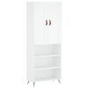 vidaXL Highboard White 69.5x34x180 cm Engineered Wood