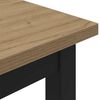 vidaXL Bench Artisian Oak 200 x 35 x 45 cm Engineered Wood