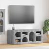 vidaXL TV Cabinet Grey Sonoma 100 x 35 x 40 cm Engineered Wood
