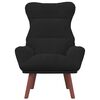 vidaXL Relaxing Chair Black 69 x 74 x 93 cm Velvet