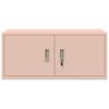 vidaXL Storage Cabinet Pink 90 x 40 x 40 cm Steel