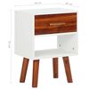 vidaXL Bedside Cabinets 2 pcs Solid Acacia Wood 40x30x57 cm