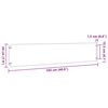 vidaXL Lawn Edgings 10 pcs 20x103 cm Flexible Corten steel