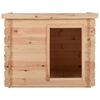 vidaXL Dog House 102.5x88x84 cm Solid Pine Wood 14 mm