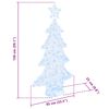 vidaXL Christmas Tree with 160 LEDs Cold white 151 cm Acrylic