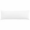 vidaXL Sofa Pillows 2 pcs White 120 x 40 cm Fabric
