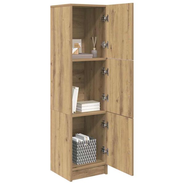 vidaXL Highboard Artisan Oak 31.5 x 32 x 122.5 cm