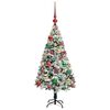 vidaXL Artificial Christmas Tree with 150 LEDs with Stand Green 120 cm