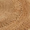 vidaXL Area Rug Hand-braided Jute 150 cm Round