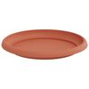 vidaXL Plant Pots 6 pcs Brick Red &Oslash; 30 x 25 cm Plastic
