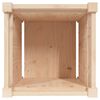 vidaXL Garden Planter 40x40x40 cm Solid Wood Pine