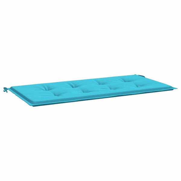 vidaXL Garden Bench Cushion Turquoise 120 x 50 x 4 cm Oxford fabric