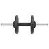 vidaXL Barbell and Dumbbell Set 30 kg