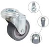 vidaXL 32 pcs Bolt Hole Swivel Casters 50 mm