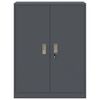 vidaXL Storage Cabinet Anthracite 80 x 40 x 105 cm Steel