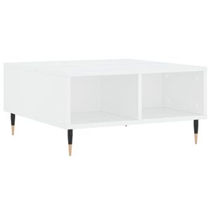 vidaXL Coffee Table White 60x60x30 cm Engineered Wood