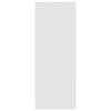 vidaXL Shoe Cabinet White 31.5x35x90 cm Engineered Wood
