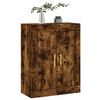 vidaXL Wall Mounted Cabinet Smoked Oak 69.5x34x90 cm Engineered Wood