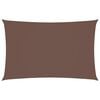 vidaXL Sunshade Sail Oxford Fabric Rectangular 5x8 m Brown