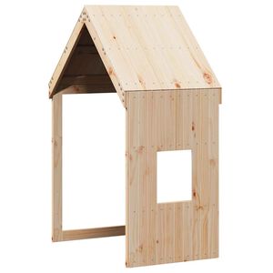 vidaXL Kids' Bed Roof 60x89x134.5 cm Solid Wood Pine