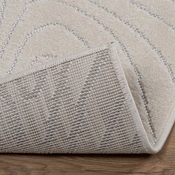 vidaXL Area Rugs Rectangular HUARTE Cream 170 x 120 cm Polyester