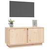 vidaXL TV Cabinet 80x35x40.5 cm Solid Wood Pine