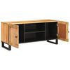 vidaXL TV Cabinet with Shelf Brown 105 x 33 x 46 cm Solid Mango Wood
