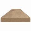 vidaXL Bookshelf Board 4 pcs Brown 100 x 10 x 1.5 cm Engineered Wood