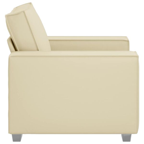 vidaXL Sofa Cream 99 x 78 x 84 cm Fabric