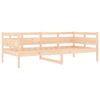 vidaXL Day Bed without Mattress Solid Wood Pine 90x190 cm Single