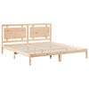 vidaXL Extra Long Bed Frame without Mattress 180x220 cm Solid Wood