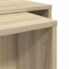 vidaXL Coffee Table Set 2 pcs Sonoma Oak Engineered Wood