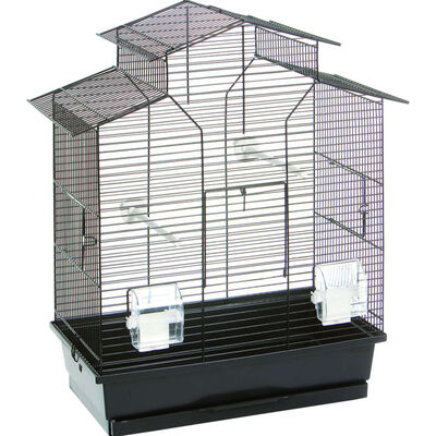 FLAMINGO Bird Cage Numfor Black 52x30x61 cm