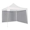Bo-Camp Side Wall for Party Shelter Grey 3x3 m