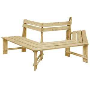 vidaXL Garden Bench 240 cm Impregnated Pinewood