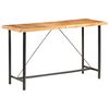 vidaXL Bar Table 180x70x107 cm Solid Acacia Wood