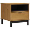 vidaXL Side Table "FLAM" 50x50x50 cm Solid Wood Pine