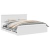 vidaXL Bed Frame with Drawer White 180 x 200 cm Engineer Wood