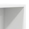 vidaXL Wall-mounted TV Cabinet White 37x37x107 cm Engineered Wood