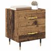 vidaXL Bedside Cabinet Old Wood 40 x 35 x 47.5 cm Engineered Wood