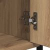 vidaXL Bedside Cabinet Artisan Oak 40 x 42 x 60cm Engineered Wood