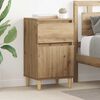 vidaXL Bedside Cabinet with Drawer 2 pcs Artisan Oak 40 x 35 x 70 cm