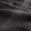 vidaXL Premium Guest Towels "SOLUND" 10 pcs Anthracite 30x50 cm 600 gsm
