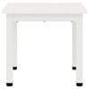vidaXL Coffee Table White 40 x 40 x 36 cm Solid Pine Wood
