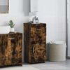 vidaXL Bathroom Cabinet Set TULUM Smoked Oak 37 x 31.5 x 82 cm