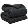 vidaXL Winter Duvet 200 x 220 cm 450 gsm Black